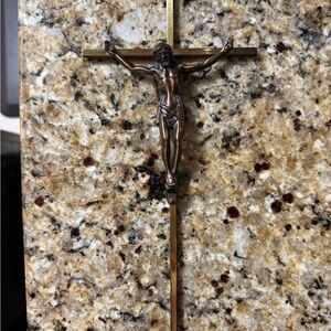 Bronze Crucifix Wall Decor